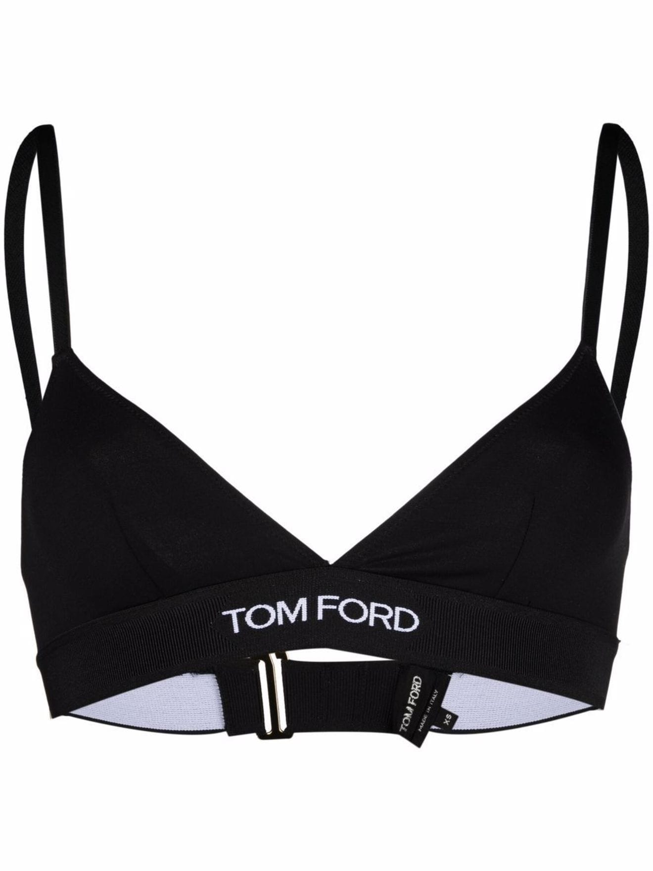 TOM FORD logo waistband bra black | MODES