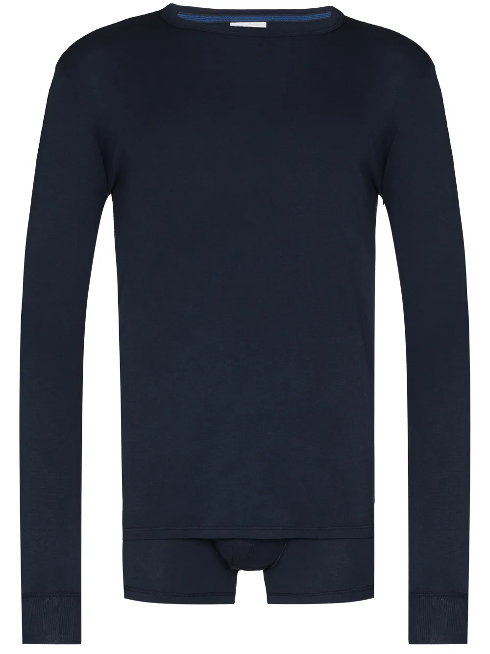 Schiesser комплект из боксеров и топа с длинными рукавами