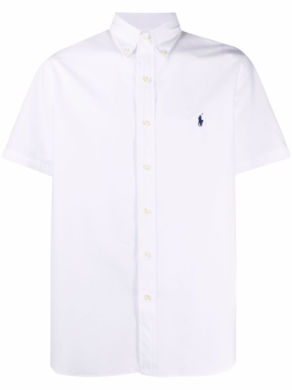 фото Polo ralph lauren рубашка с короткими рукавами и вышитым логотипом
