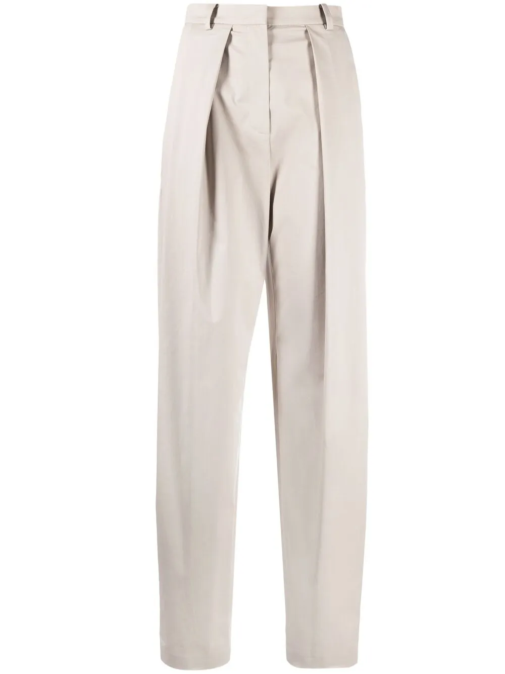 MAGDA BUTRYM HIGH-WAIST PLEATED TROUSERS