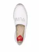 Love Moschino Espadrille plataforma com logo de tachas