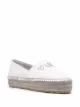 Imagem 2 de Love Moschino Espadrille plataforma com logo de tachas