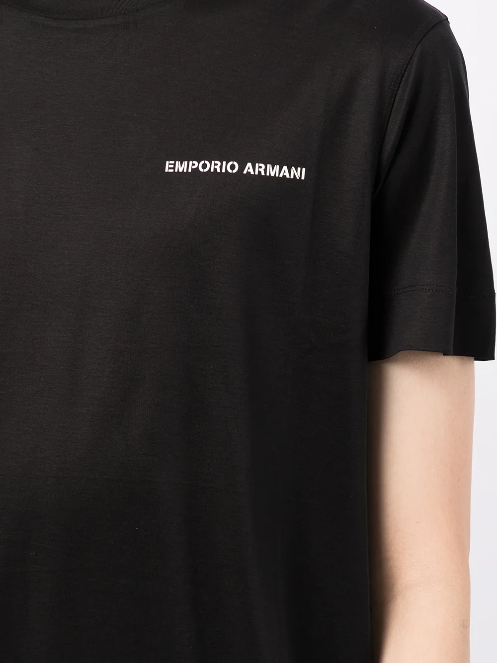 фото Emporio armani футболка с логотипом