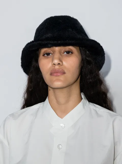 Ruslan Baginskiy faux-fur Bucket Hat 