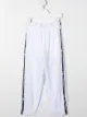 Image 2 of Monnalisa eyelet-lace logo-tape track pants