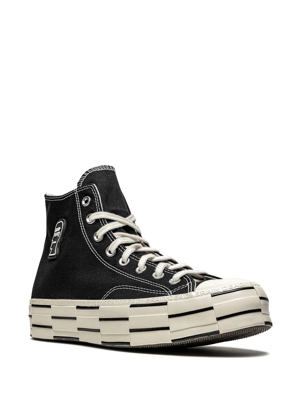Shop Converse X Brain Dead Chuck 70 Hi "black" Sneakers