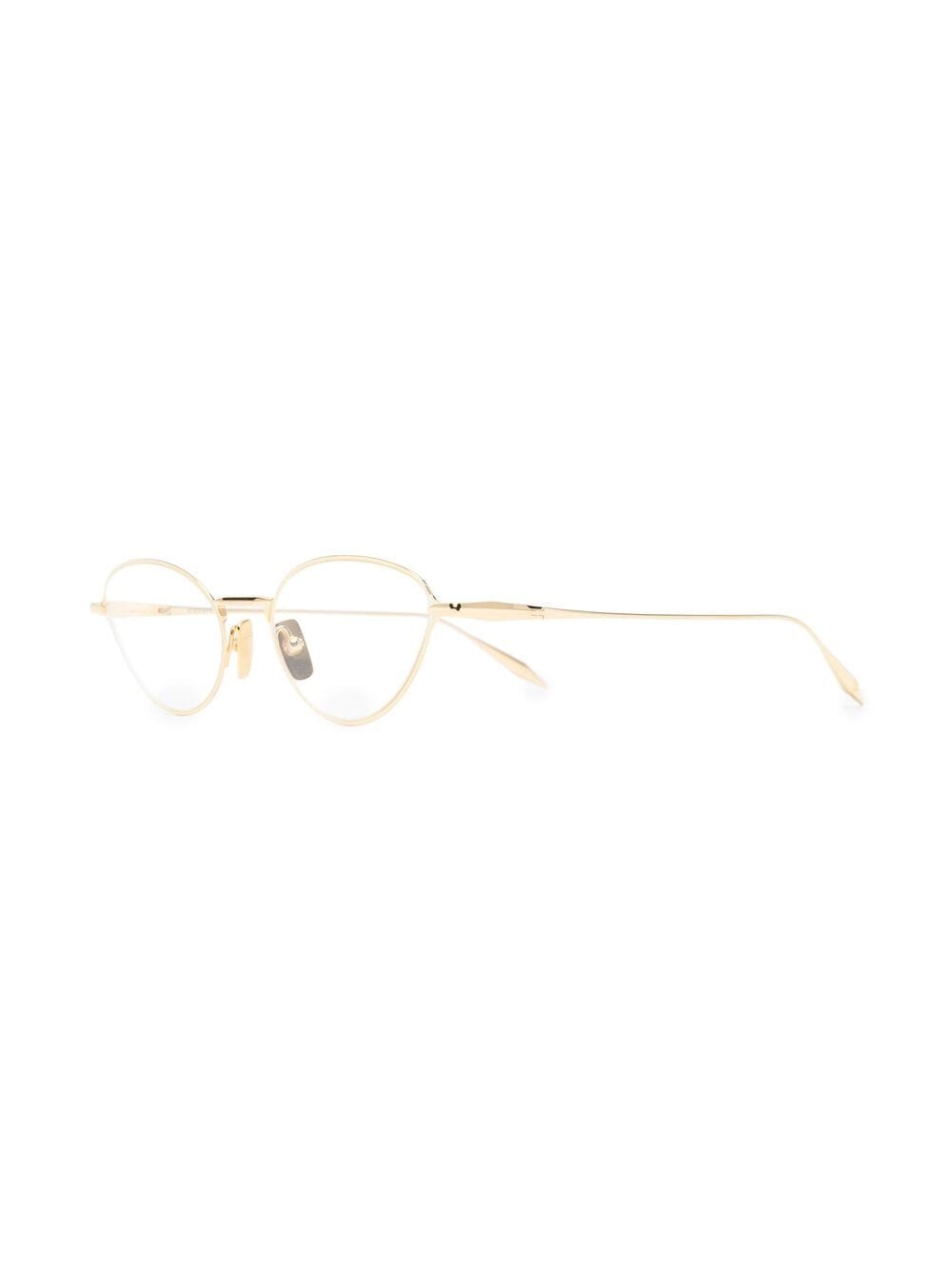 Dita Eyewear Zonnebril met kattenoog montuur - Goud