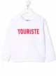 Image 1 of Touriste logo-print organic cotton sweatshirt