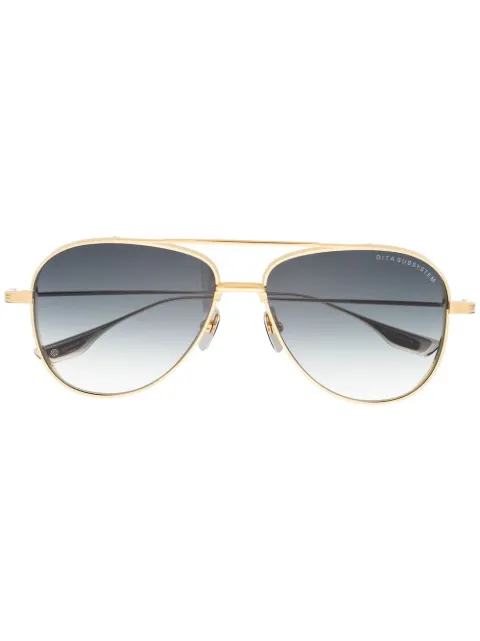Dita Eyewear Subsystem pilot-frame sunglasses