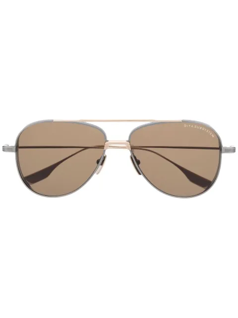 Dita Eyewear Subsystem pilot-frame sunglasses