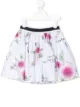 Image 1 of Monnalisa floral-print pleated midi skirt