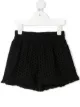 Image 1 of Monnalisa cut-out cotton shorts