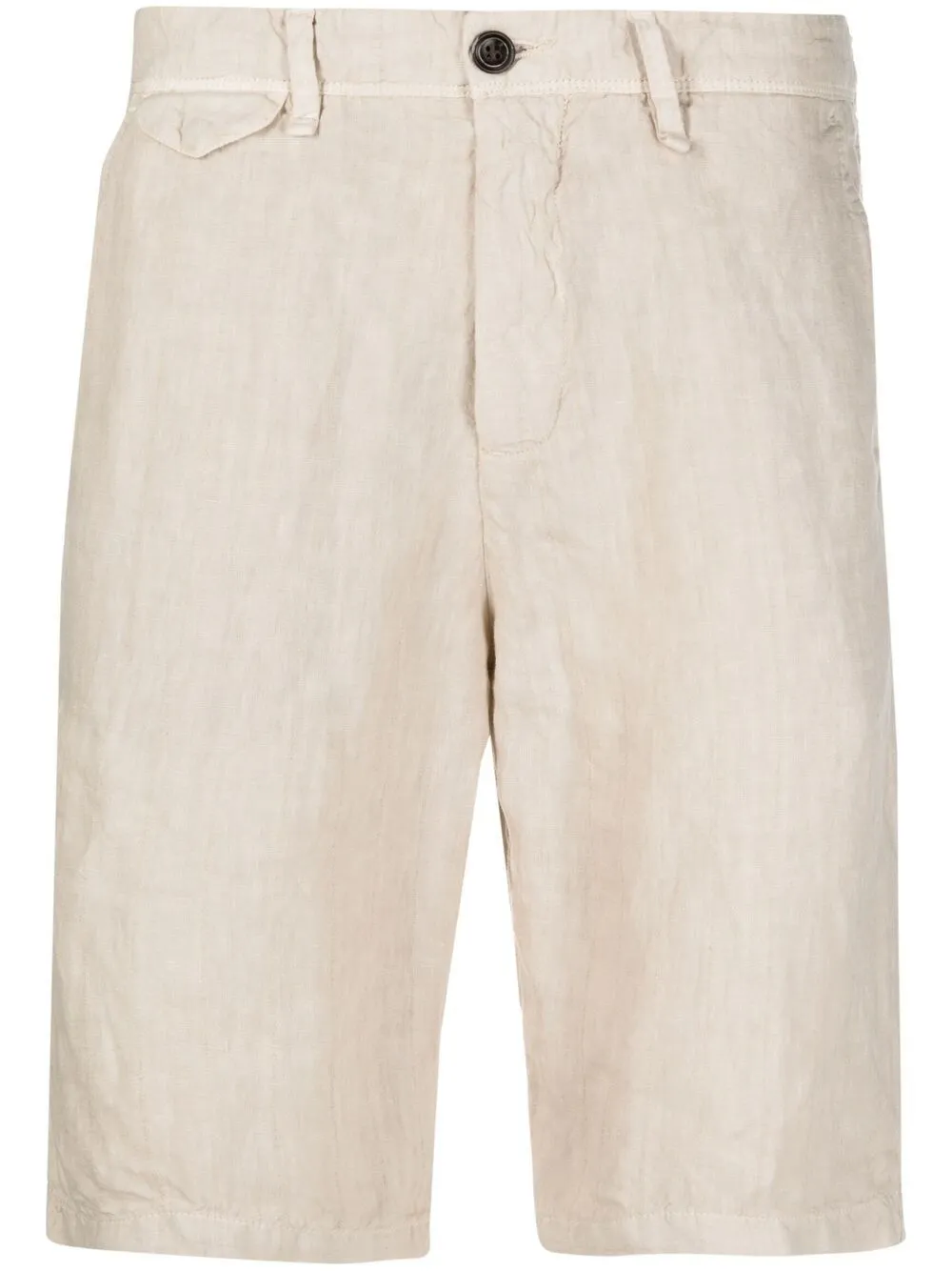 wrinkled-effect bermuda shorts | Myths 
