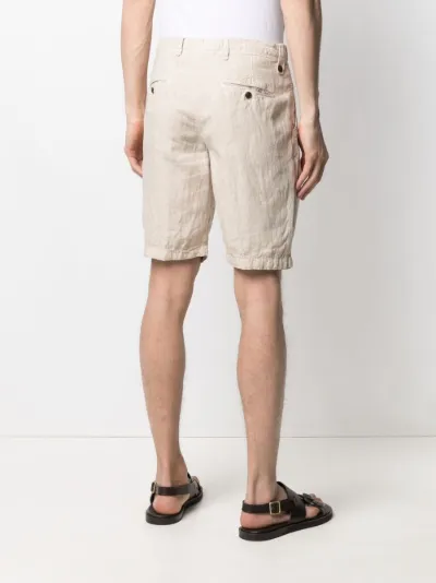 wrinkled-effect bermuda shorts | Myths 