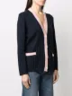 Céline Pre-Owned pre-owned ribbed V-neck cardigan