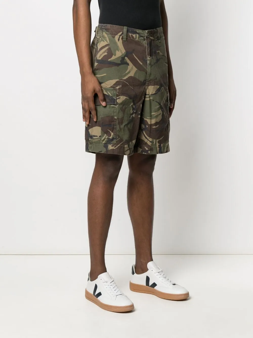фото Polo ralph lauren шорты карго с камуфляжным принтом