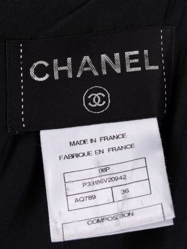 CHANEL Pre-Owned 2008 Bow Detail Sleeveless Dress - Farfetch