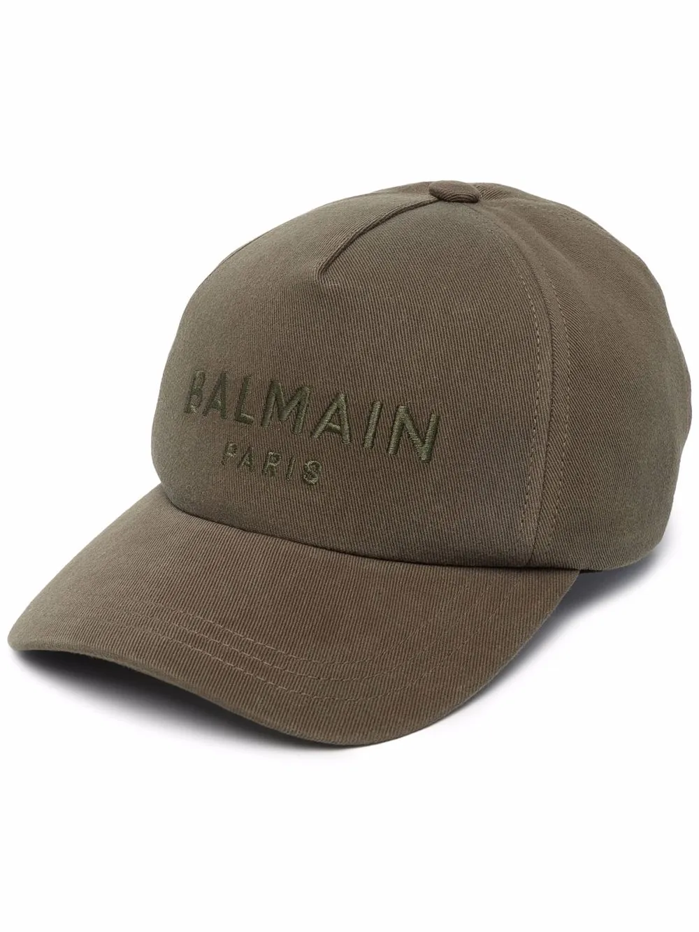 

Balmain gorra con logo bordado - Verde