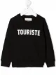 Image 1 of Touriste logo-print organic cotton sweatshirt