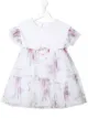 Image 1 of Monnalisa floral-print mini dress