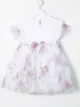 Image 2 of Monnalisa floral-print mini dress