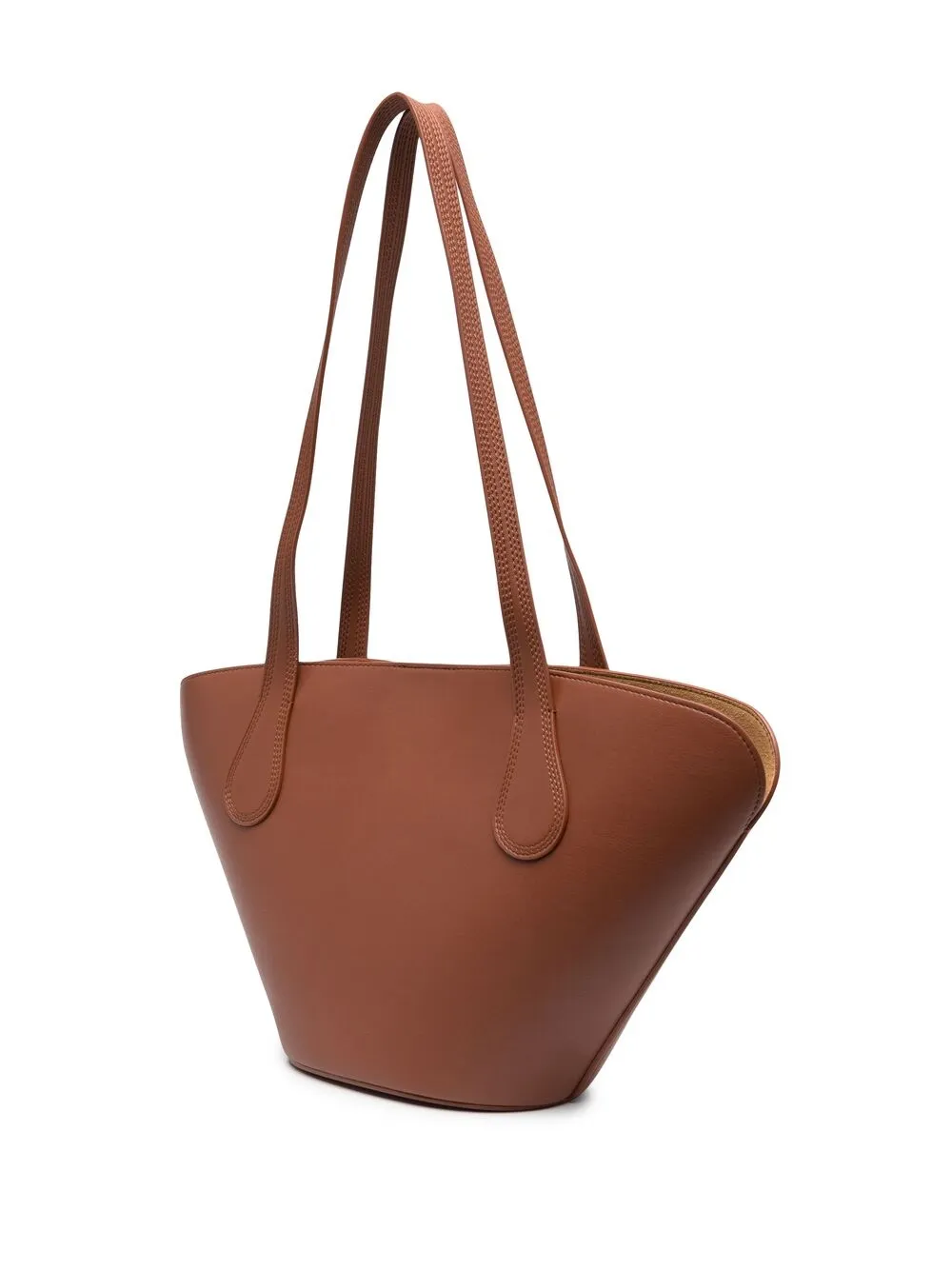 фото Nanushka сумка-ведро с тисненым логотипом