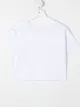 Image 2 of Monnalisa graphic-print cropped T-shirt