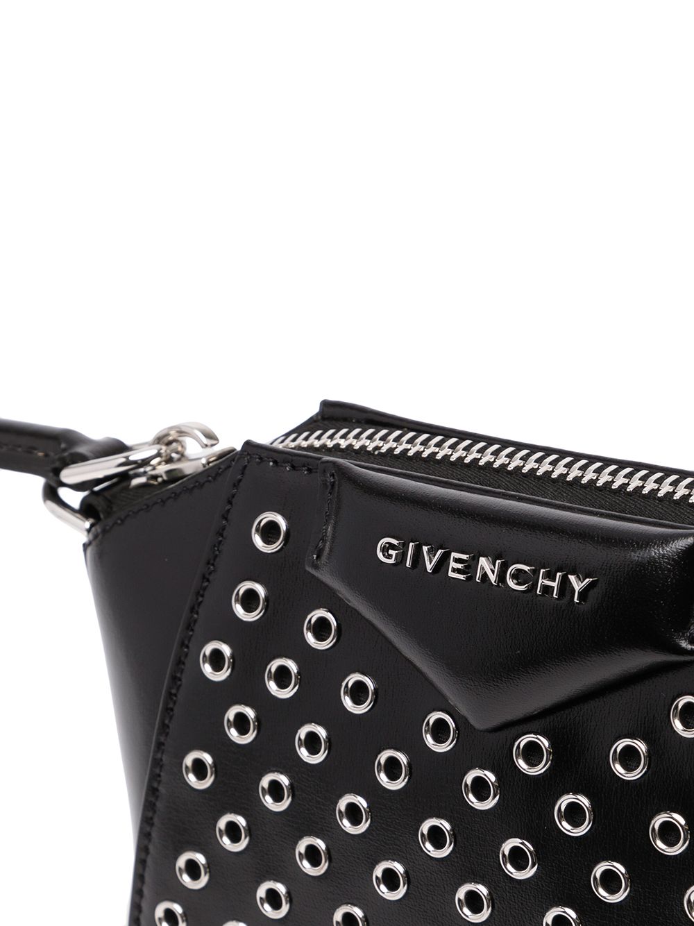 фото Givenchy мини-сумка antigona с люверсами