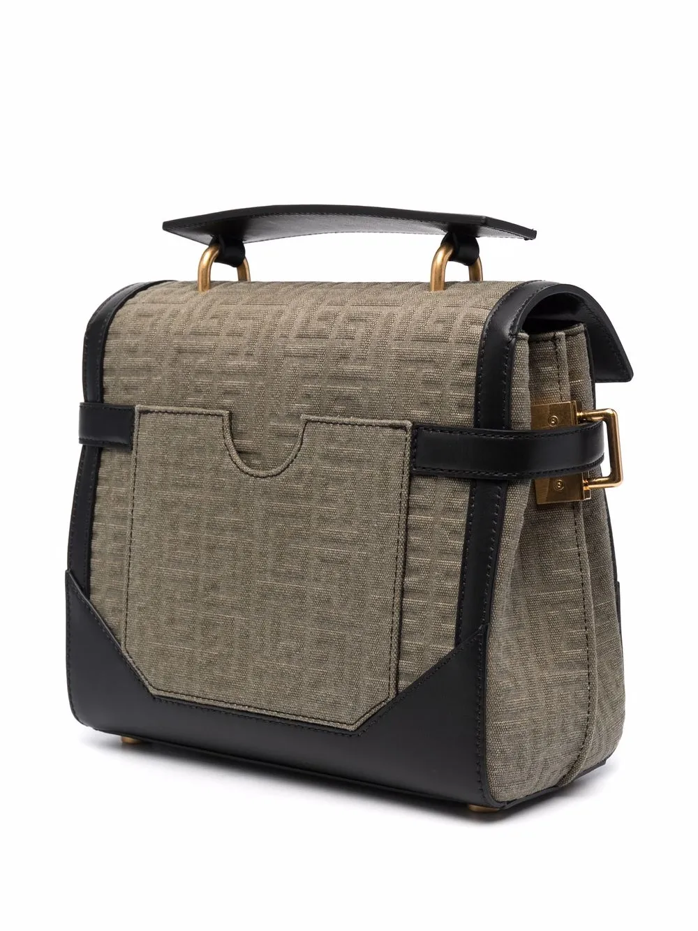 фото Balmain сумка-тоут с тисненой монограммой