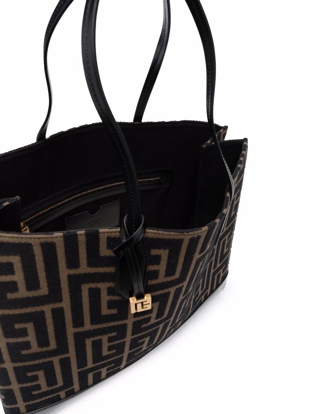 Balmain Monogram Jacquard Tote - Farfetch