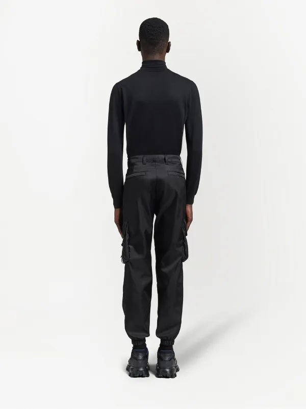 Shop Prada Re-Nylon cargo pants with Express Delivery - FARFETCH