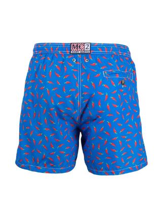 Chilli print swim shorts展示图