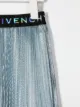 Givenchy Kids logo waistband pleated skirt