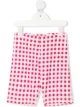 Image 1 of Monnalisa gingham-check print shorts