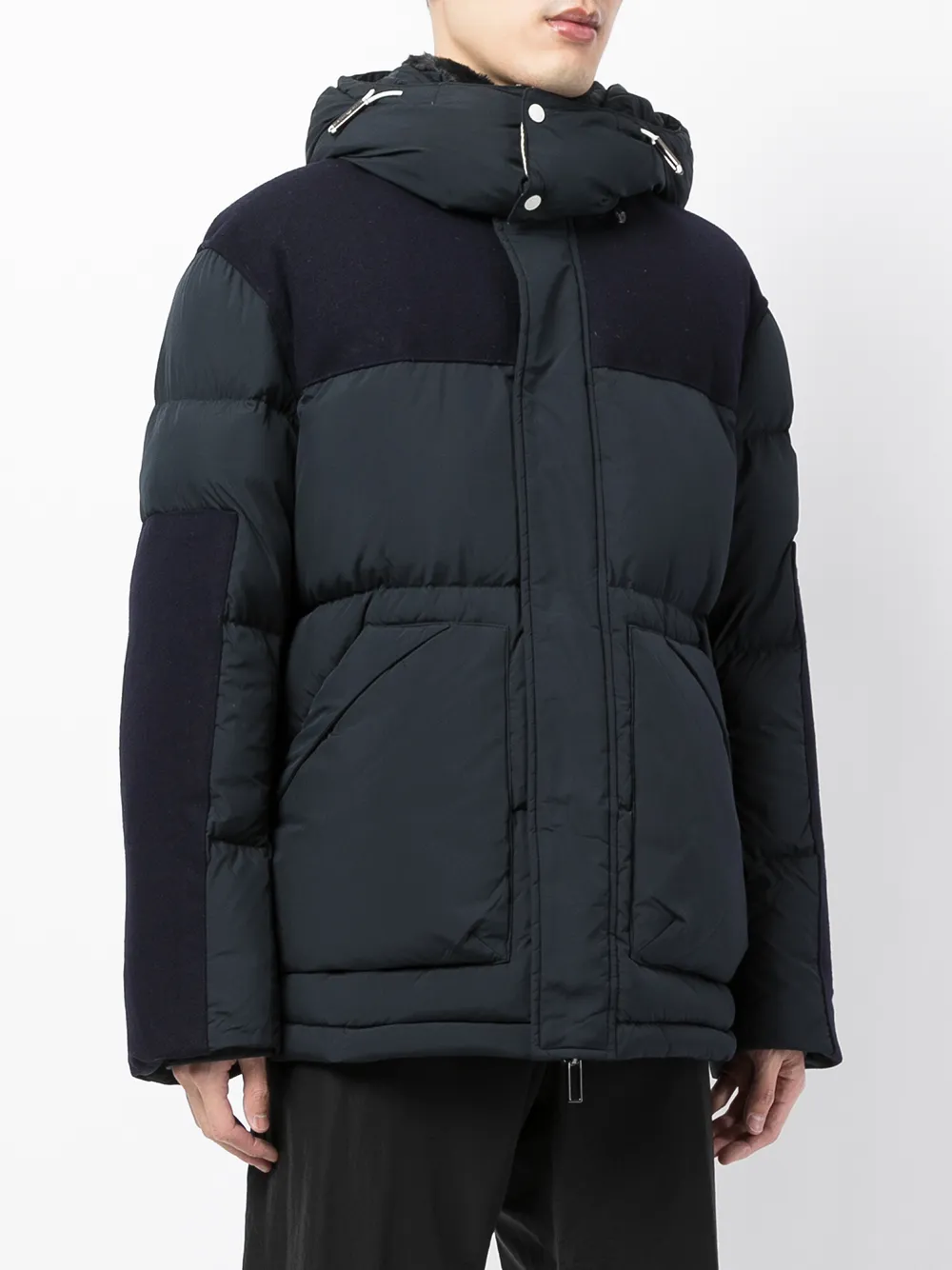 фото Emporio armani пуховик с капюшоном