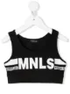 Image 1 of Monnalisa logo-print cropped vest