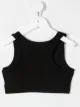 Image 2 of Monnalisa logo-print cropped vest