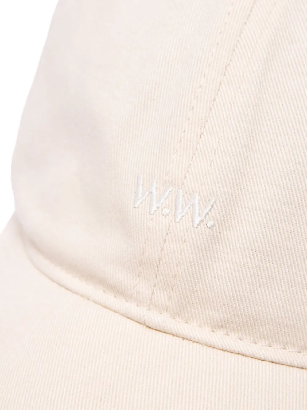 Wood Low Profile baseball cap Roze