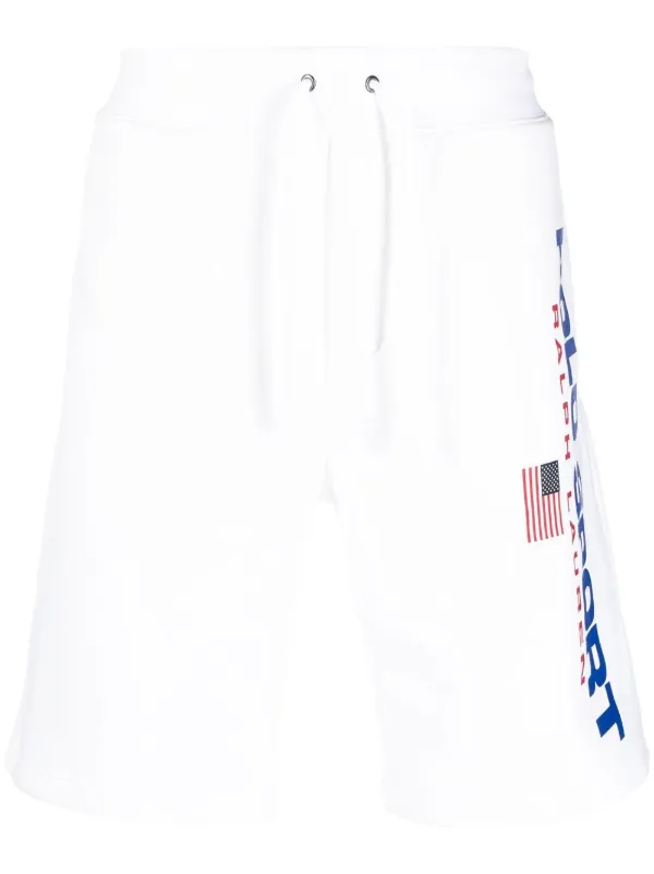 polo flag shorts