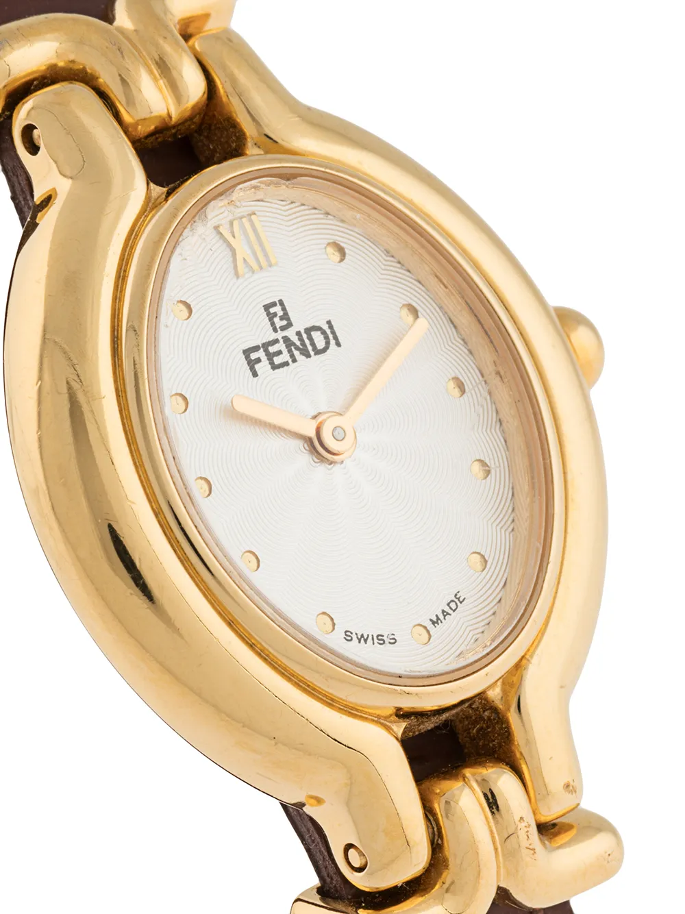 фото Fendi pre-owned наручные часы pre-owned 10 мм со сменным ремешком