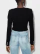 Alessandra Rich cropped scoop neck cardigan