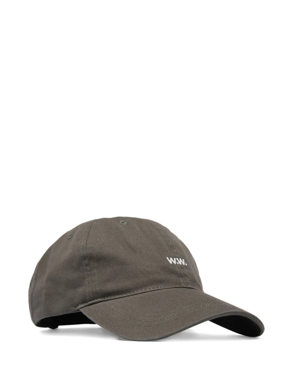 logo-embroidered baseball cap