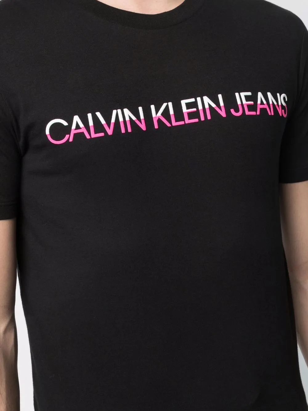 фото Calvin klein jeans футболка с логотипом