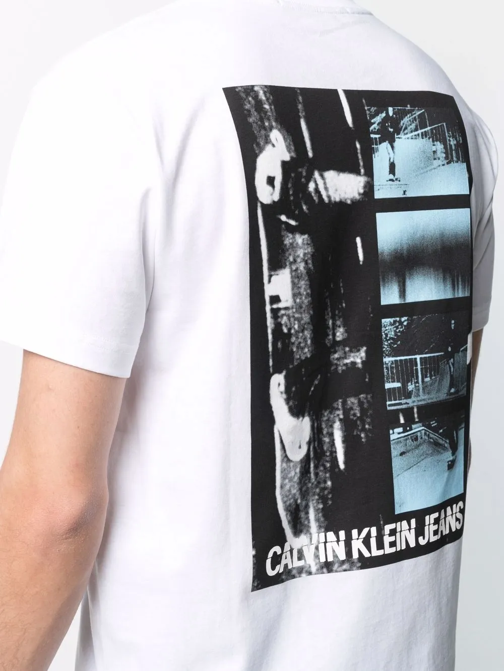 фото Calvin klein jeans футболка с фотопринтом