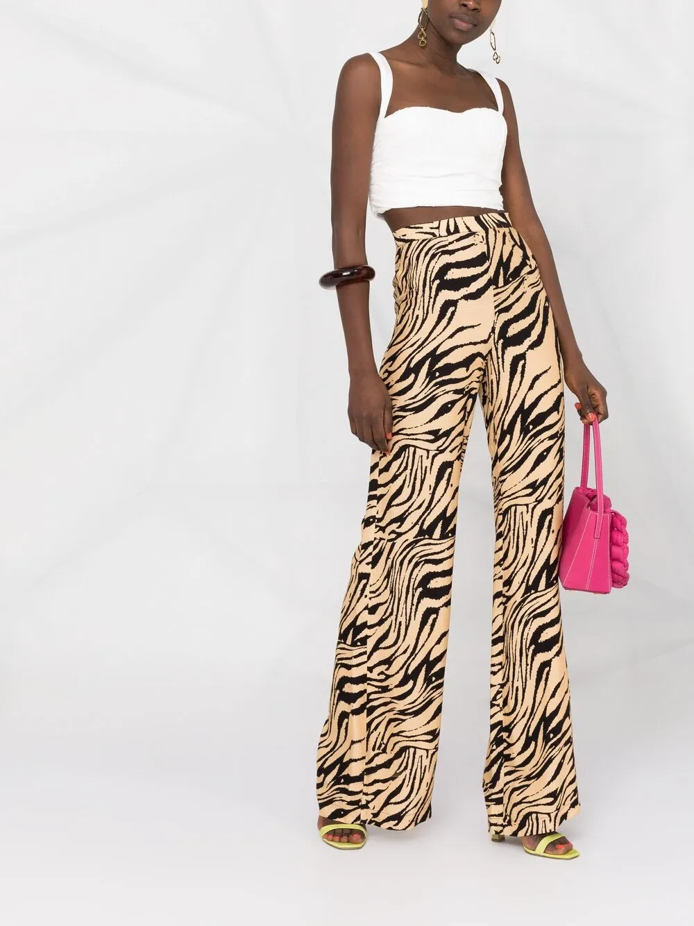 фото Greta boldini укороченный топ без рукавов