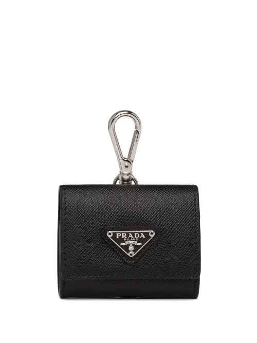 Étui pour écouteurs en cuir - Prada - Modalova