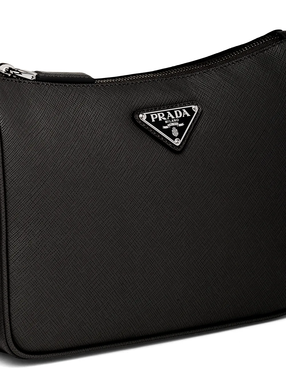 Prada Bolsa Tiracolo Com Placa De Logo Farfetch