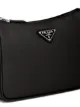 Prada logo-plaque shoulder bag