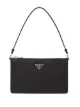 Image 1 of Prada logo-plaque clutch bag