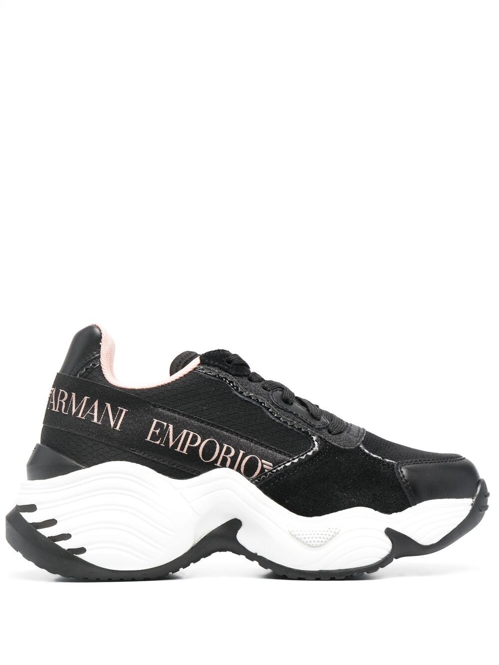 vergeten Gevlekt kanaal Emporio Armani Sneakers Met Chunky Zool - Farfetch